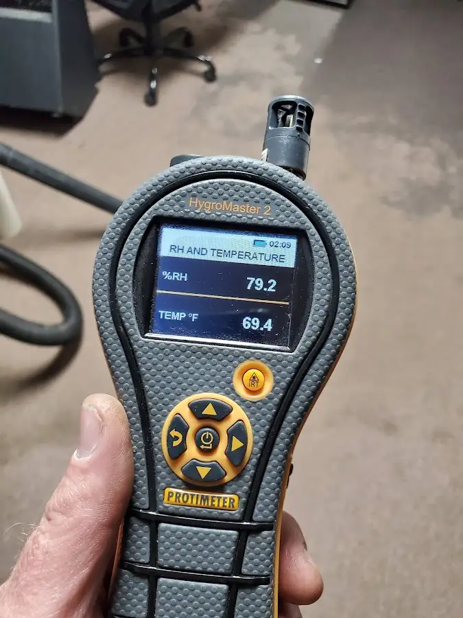 Moisture meter humidity assessment for Mold Remediation & Removal in Williamsville